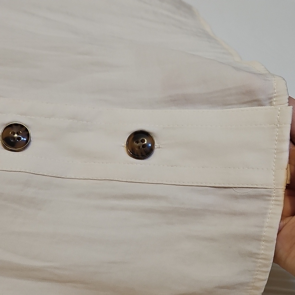 Joie Ivory Button-Up Top - Picture 7 of 11
